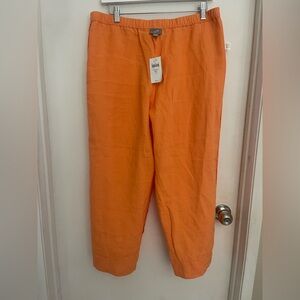 JJill 100% Linen MP Pants
Orangezest NWT
